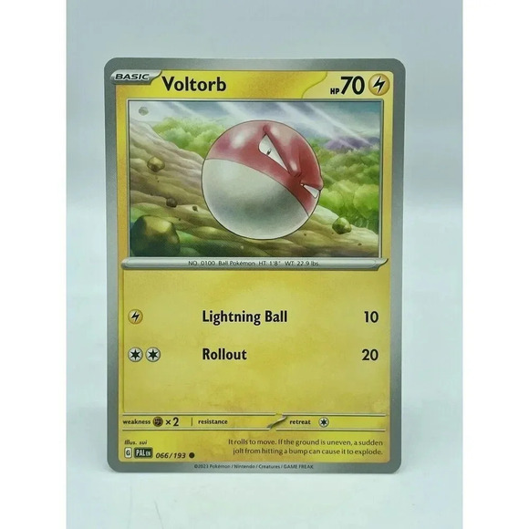 Voltorb 066/193 Common Paldea Evolved Non-Holo‎ Pokemon TCG Mint Unplayed - Picture 1 of 6
